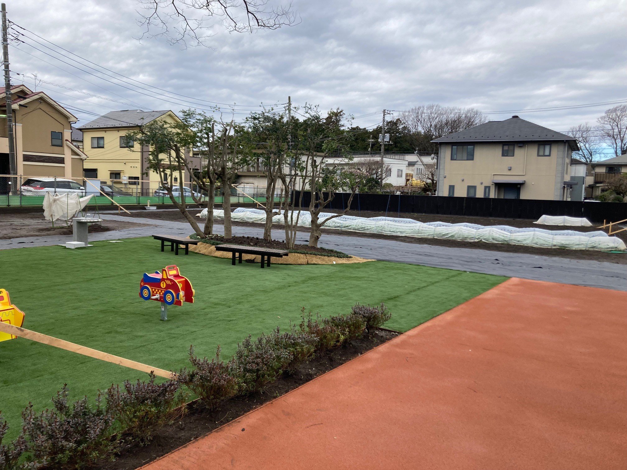 喜多見農業公園拡張区域（世田谷区提供）