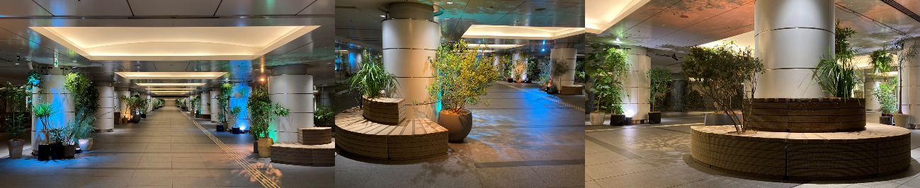 写真:行幸通り地下通路